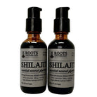 shilajit glycerin two pack photo. two  60ml 30 servings bottles. 60 servings total. essential mineral and fulvic supplement