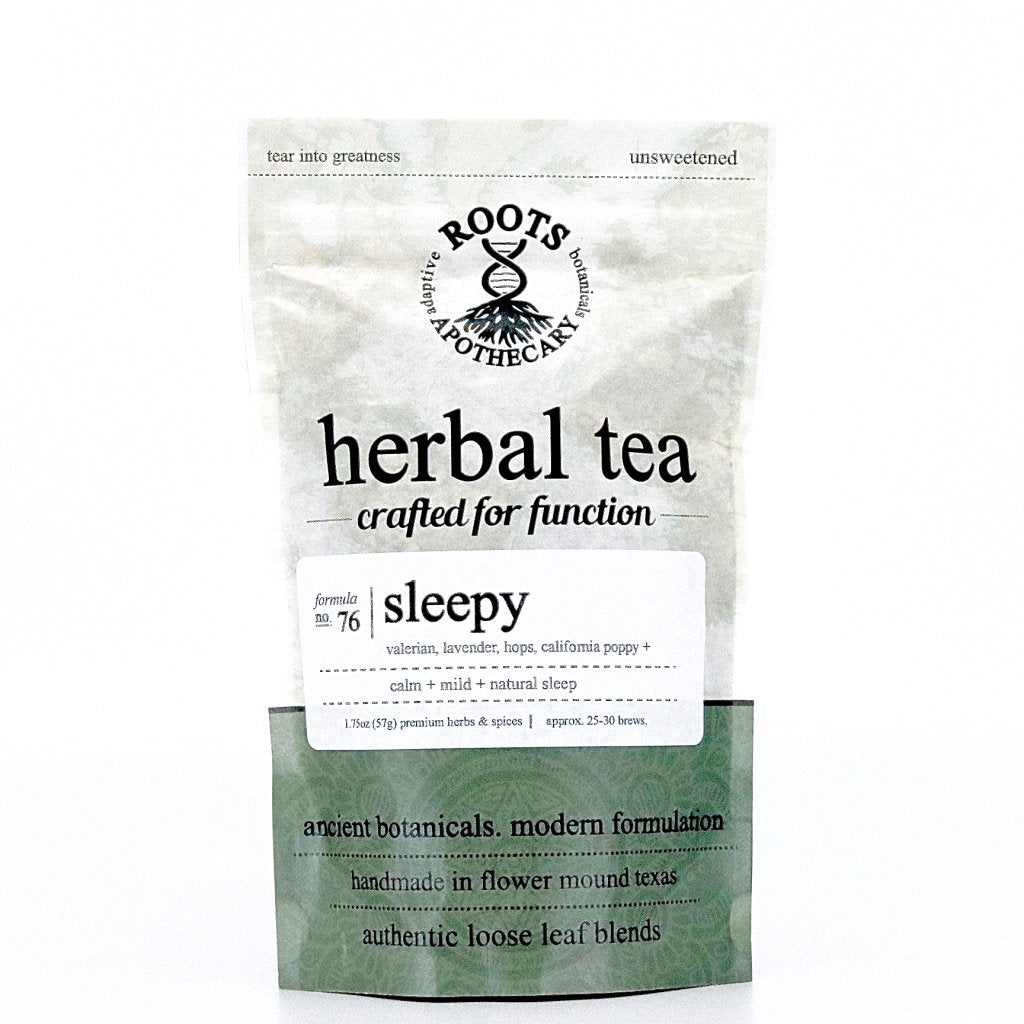 Herbal Tea - Sleepy Tea - organic loose leaf blend - calming herbal tea blend